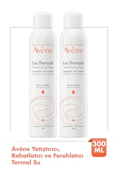 Avene Tüm Cilt Tipleri İçin Yatıştırıcı, Rahatlatıcı ve Ferahlatıcı Büyük Boy Avène Termal Su 300 ml x2