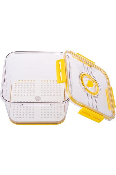AKDC Storage Box M L(20cm) xW(20cm) xH(13cm) Transparent