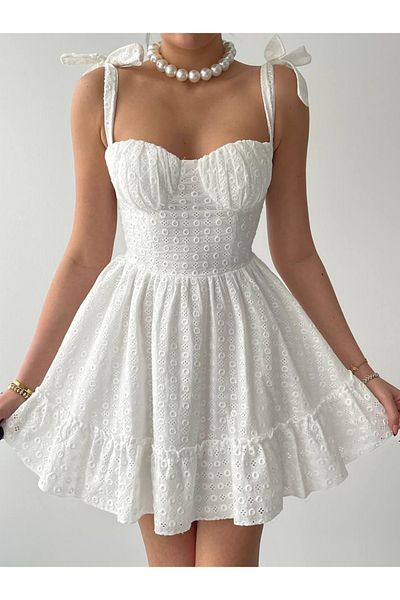 KAZAK    Monika Shoulder Tie Dress