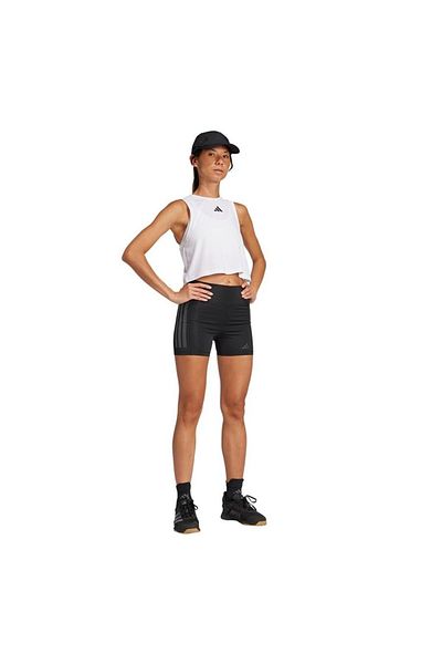 adidas Women's White Tank Top Boxy Tank 3S Jj3496