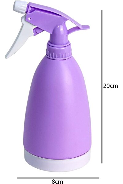Winds Trading 300ml Hand-Press Spray Bottle – Refillable,for Home,Garden,Cleaning & Salon (Purple).