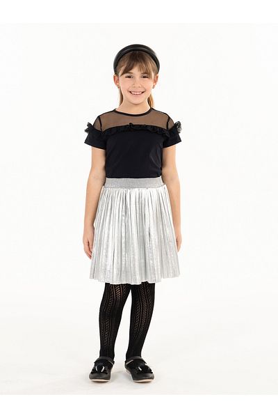 Civil Girls Girl's T-Shirt 4-9 Years Black