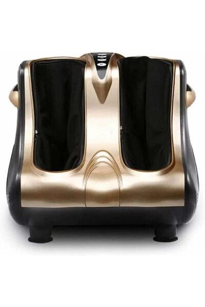 Youtrico جهاز تدليك القدمين، اهتزاز، عجن، نقر عجن، ضغط هواء (لون ذهبي)