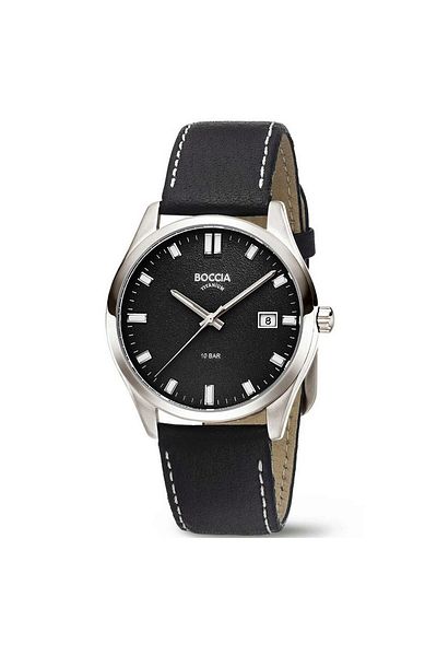 Boccia Mens Watch 3669-02, Quartz, 39mm, 10atm
