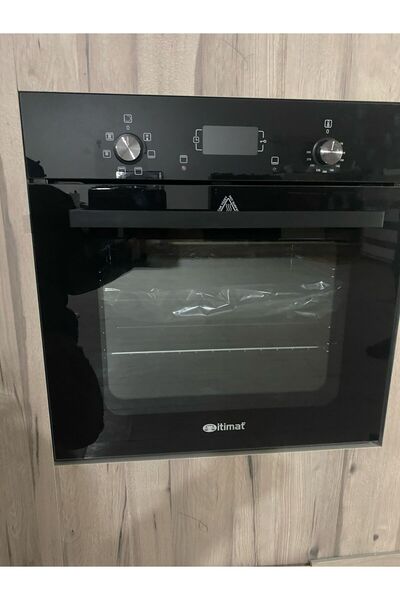 İtimat Af500 70lt Turbo Fan Siyah Dijital Ankastre Fırın