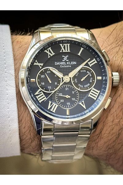 Daniel Klein DANİEL KLEIN EXCLUSIVE (NEW MODEL) ACTIVE INDICATED SPORTS AND STYLISH MEN'S WRISTWATCH