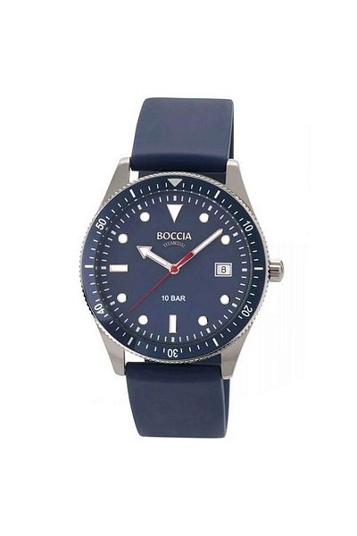 Boccia Mens Watch 3664-02, Quartz, 39mm, 10atm
