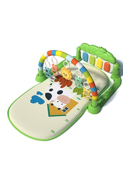 Ma Baby Baby Gyms Play Mats Musical Activity Center Baby Piano Gym Mat for Newborn