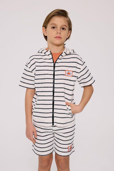 Nebbati Bg Store Boy's Striped Vest