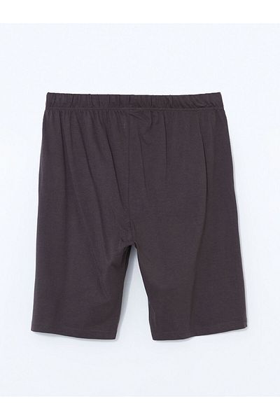 LC Waikiki Anthracite Standard Fit Men's Pajama Bottom Shorts