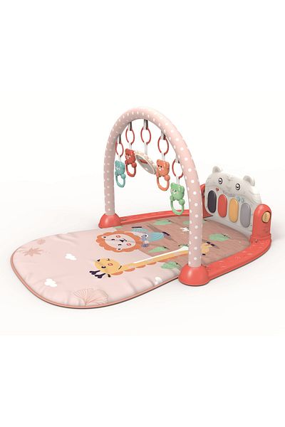 KidLe Baby Gyms Play Mats Non-Toxic Musical Piano Play Indoor Mat Center With Melodies Rattle