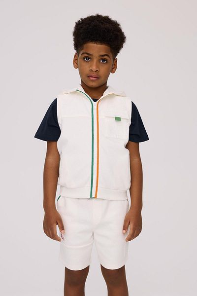 Nebbati Bg Store Boy's Ecru Vest