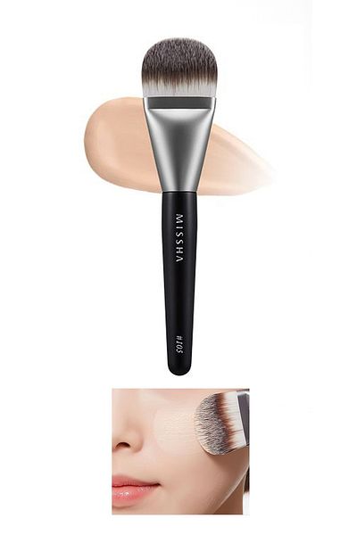 Missha Ultra Soft Textured Foundation Brush - Artistool Foundation Brush # 105