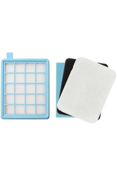 Mu Art Ahşap Popular Hepa Filter Set Compatible with Fc 9323/07 Powerpro Compact