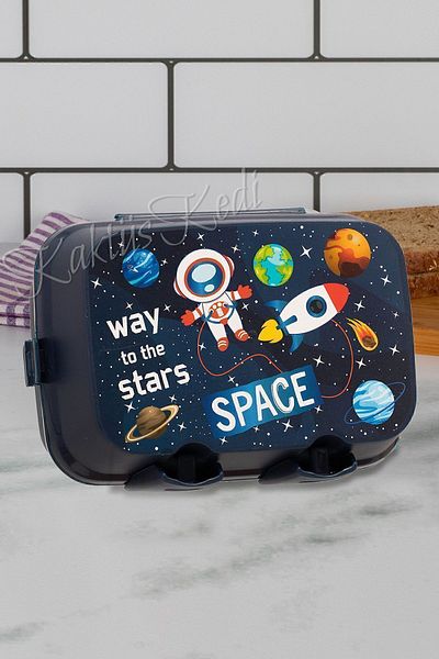KaktüsKedi Children's Lunch Box - Lunch Box Space Edition