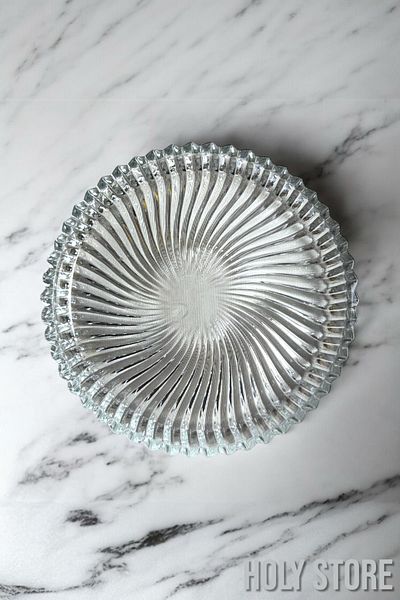 holy 6 Piece Crystal Fruit Plate 6 Piece Plate