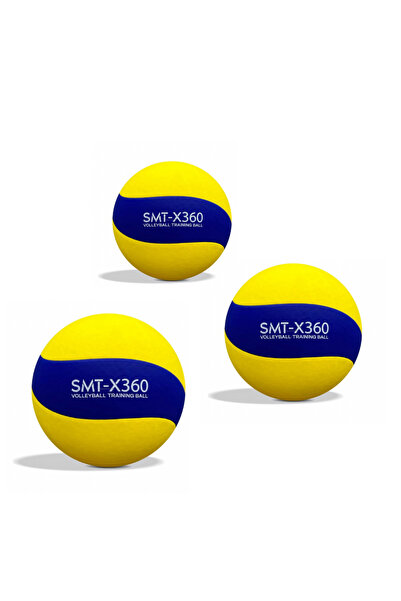 Summit SMT-X360 Deri Voleybol Topu Sert Zemine ve Okullara Uygun (3 Adet)