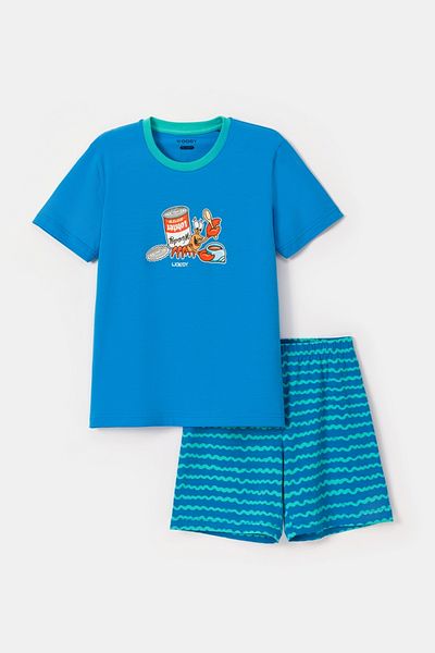 Woody Pijama băiat 2-8 ani-Pza - 845-albastru