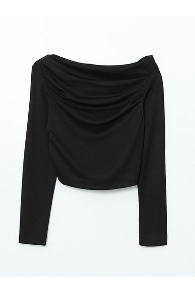LC Waikiki Xside Black Boat Neck Women's Body