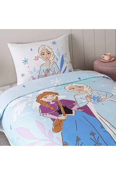 Taç Taç Licensed Disney Frozen Family Single Cotton Pique Set