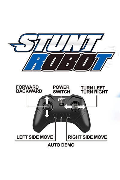 LRS STORE Uzaktan Kumandalı Hareket Sensörlü Robot Duman ve Ateş Atan Yapay Zeka Araba Robotu Yüksek Kalite