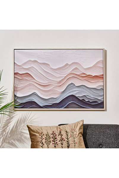 Evidea Deco Montana Tablo - Renkli - 90x60 cm