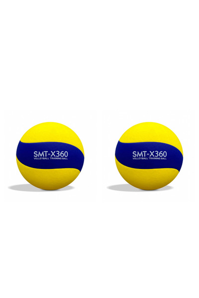 summitsport SMT-X360 Deri Voleybol Topu Sert Zemine ve Okullara Uygun (2 Adet)