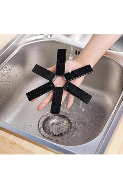 jetfast 2 Pieces of Foldable Trivet - Heat Resistant Teapot Pot