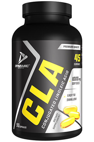 Dynamic Nutrition With Gift - Cla - 270 Capsules (90 X 3 Boxes) - 2000 Mg Conjugated Linoleic Acid Per Serving