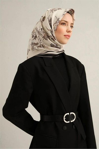 Armine Armi̇ne Twill Silk Scarf 2025 Summer Season 9316D02-85
