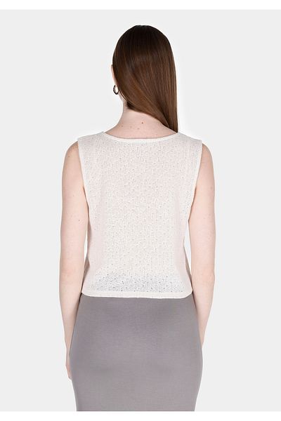 Colin's Regular Fit Women's Ecru Tank Top