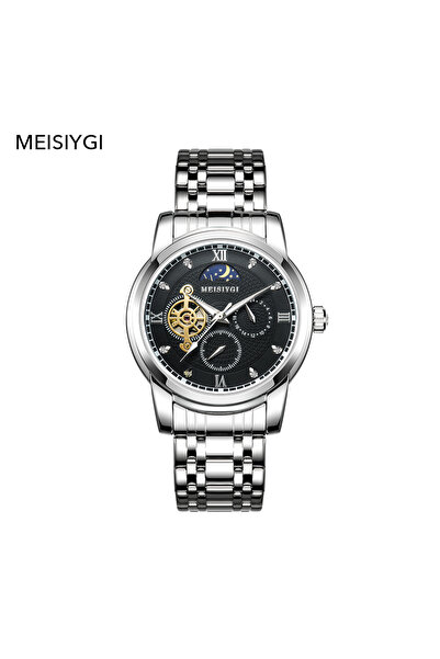 ETG ساعة رجالية ميكانيكية متعددة الوظائف