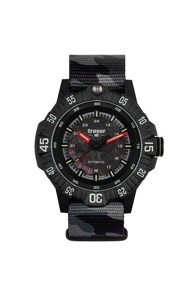 Traser H3 Ανδρικό Ρολόι Traser 110960, Αυτόματο, 46mm, 20ATM