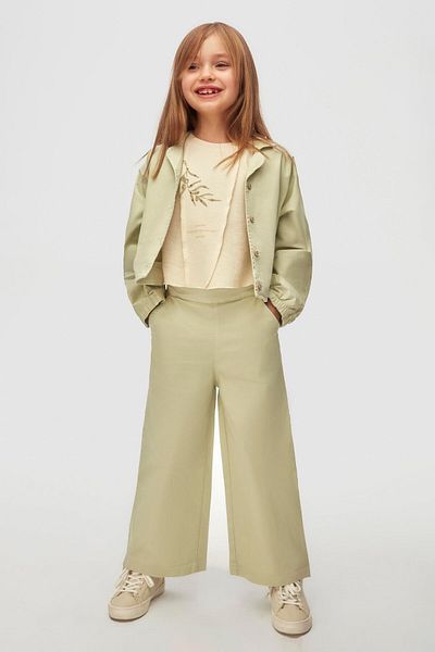 nk kids NK KIDS 38518 ЗЕЛЕНО ЯКЕ С МЪХ ЗА МОМИЧЕ