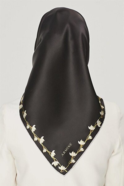 Armine Nostalji Serisi Twill İpek Eşarp 8553D-09
