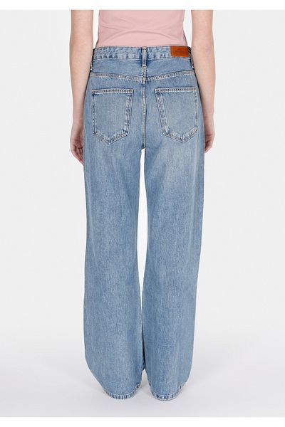 Colin's 900 Laris Pantaloni de damă, albaștri, cu talie înaltă, cu picioare întregi