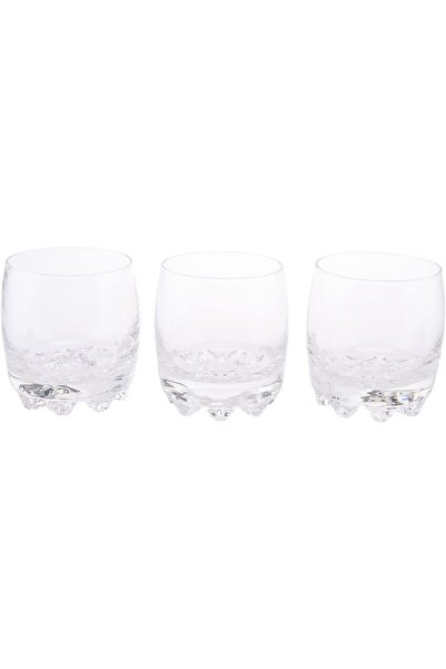 AKDC طقم زجاج جالاسيا شفاف 3 قطع