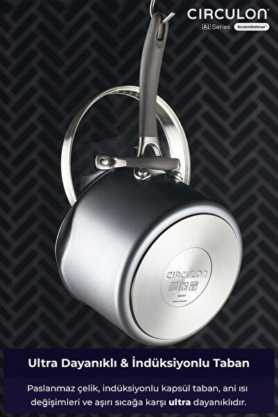 Circulon Glass Lid Sauce Pot 18 cm