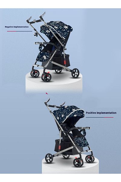 Ma Baby Baby Stroller, Two-Way Trolley,ultra Pushchair With Shock-Absorbing Functional