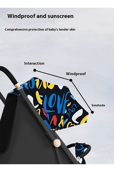 Ma Baby Baby Stroller, Can Sit And Lie,Three Point Safety Belt Lightweight Stroller For Travel