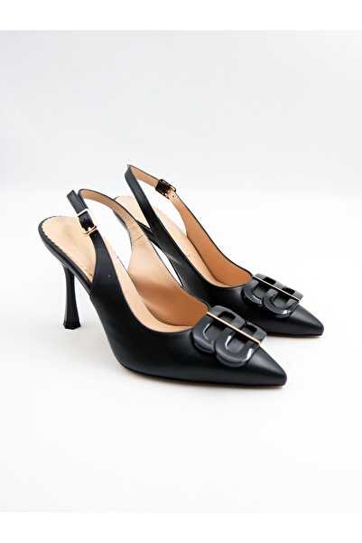 Tenau أحذية نسائية بكعب من الجلد الطبيعي