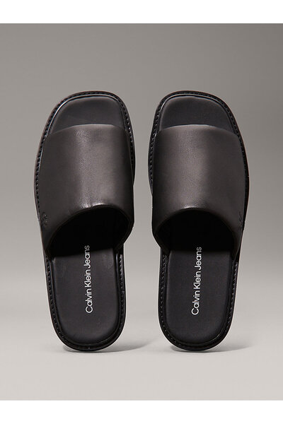 Calvin Klein Sq molded sandal slide lth