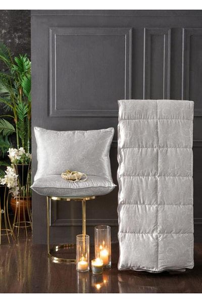 Sarev Silk Filled Seta Ecru Quilt 195*215 cm - Two Persons
