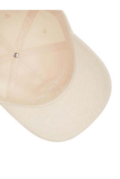 Calvin Klein Kadın MONOGRAM JACQUARD CAP Şapka