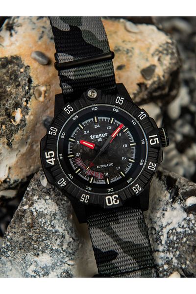 Traser H3 Ανδρικό Ρολόι Traser 110960, Αυτόματο, 46mm, 20ATM