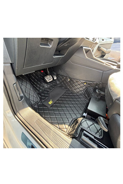 8D Volkswagen Caddy 2021-2025 Arası Araca Özel Tek Katmanlı 8d Havuzlu Paspas...