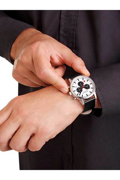 MONDAINE Mens Watch Msd.41410.lbv, Quartz, 41mm, 5atm