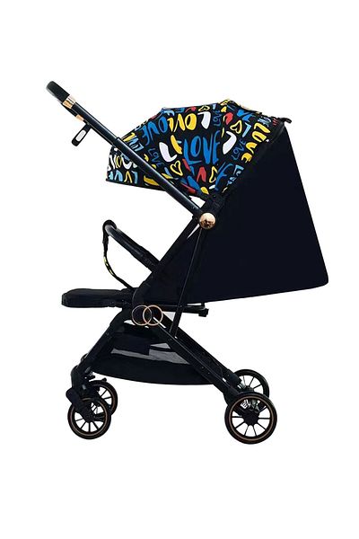 Ma Baby Baby Stroller, Can Sit And Lie,Three Point Safety Belt Lightweight Stroller For Travel