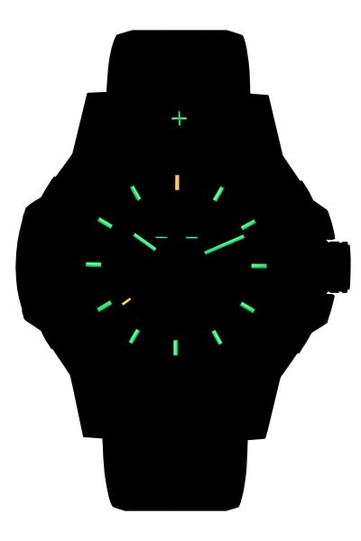Traser H3 Ανδρικό Ρολόι Traser 111355, Αυτόματο, 46mm, 20ATM