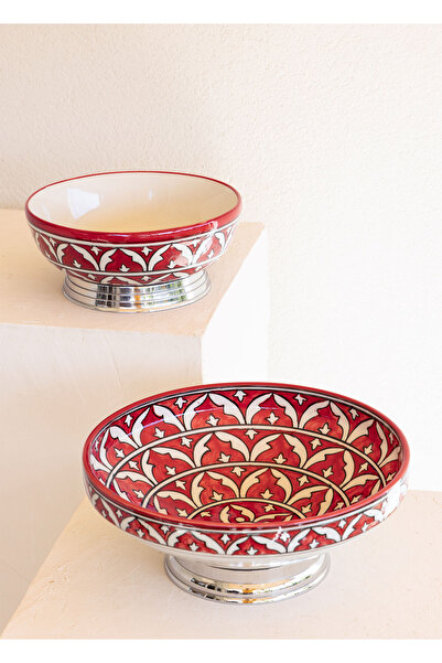 The Mia Corallo Salad Bowl Red 32x32x13 cm CRL0012